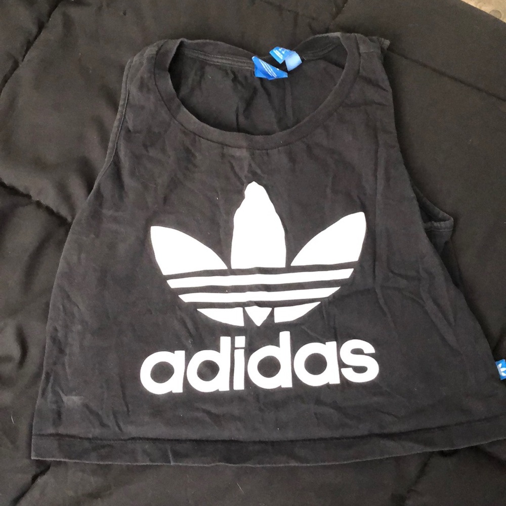 Adidas cropped tank